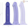 INTENSE - VICTORIA VIBRADOR CON VENTOSA 10 VIBRACIONES AZUL OSCURO CONTROL REMOTO