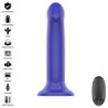 INTENSE - VICTORIA VIBRADOR CON VENTOSA 10 VIBRACIONES AZUL OSCURO CONTROL REMOTO