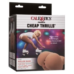 CALEXOTICS - THE ROLLER BABE DOBLE MASTURBADOR REALÍSTICO NATURAL