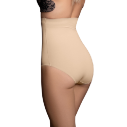 BYE-BRA - FAJA SIN COSTURAS ESTILO PANTIES BEIGE TALLA S